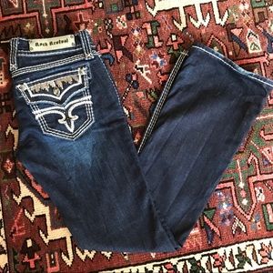 Rock Revival Bootcut Jeans Sz 27 ⚜️